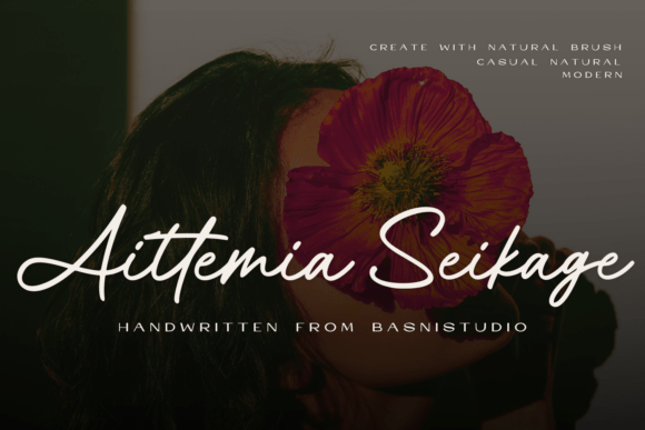 Aittemia Seikage: A Delicate Script for Editorial Elegance