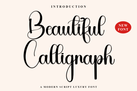 Beautiful Calligraph: A Font That Adds Warmth to Campaigns