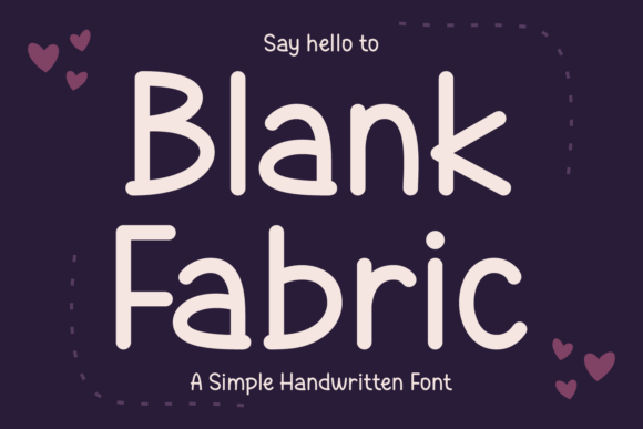 Blank Fabric: A Versatile Script Font for Editorial Design