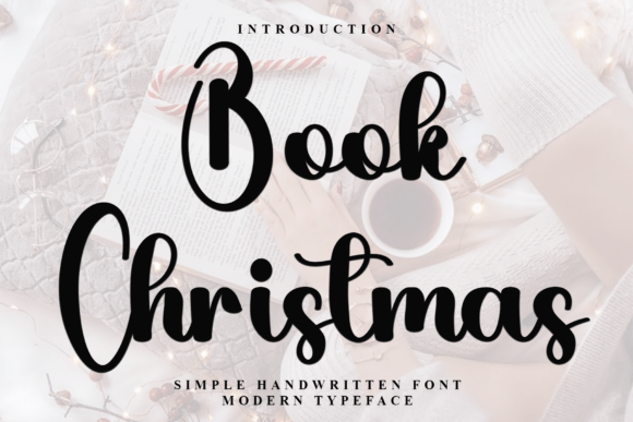 Book Christmas: A Festive Font for Editorial Magic