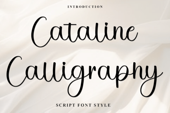 Cataline Calligraphy: A Font That Speaks Holiday Magic