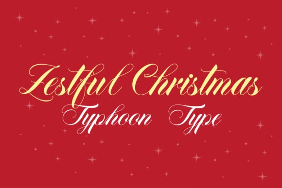 Choosing the Right Font for a Creative Brand: Zestful Christmas
