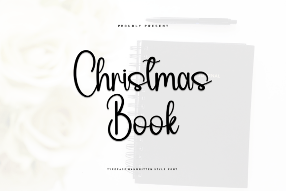 Christmas Book: A Script Font for Holiday Crafting