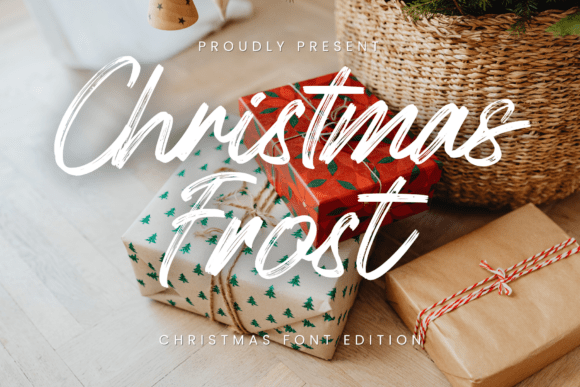 Christmas Frost: A Handwritten Font for Winter Magic