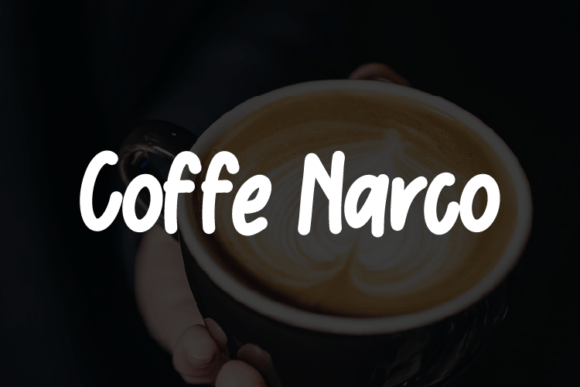 Coffe Narco: The Font That Elevates Your Digital Brand