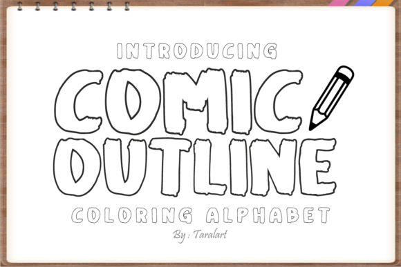 Comic Outline: A Font That Adds Personality to Every Project