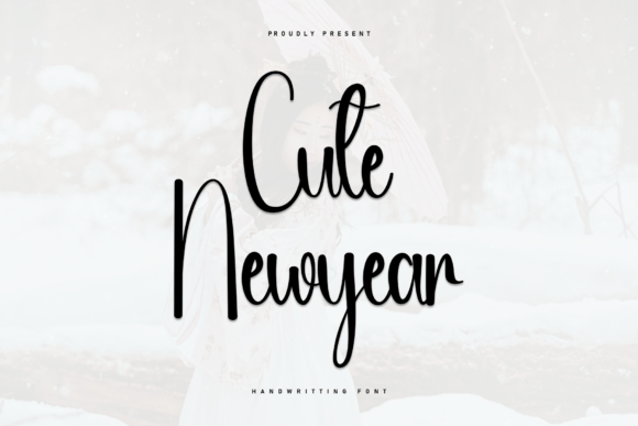 Cute Newyear: A Handwritten Font for Creative Crafters