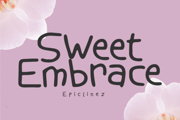 Enhance Your Brand with Sweet Embrace Script Font