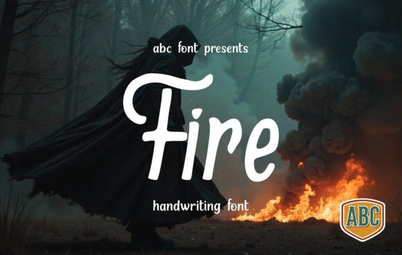 Fire: A Bold Script Typeface for Dynamic Branding