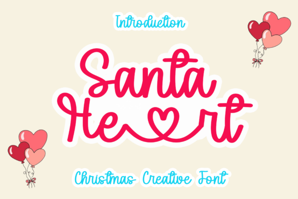 Font Choice That Matters: Santa Heart for Holiday Campaigns