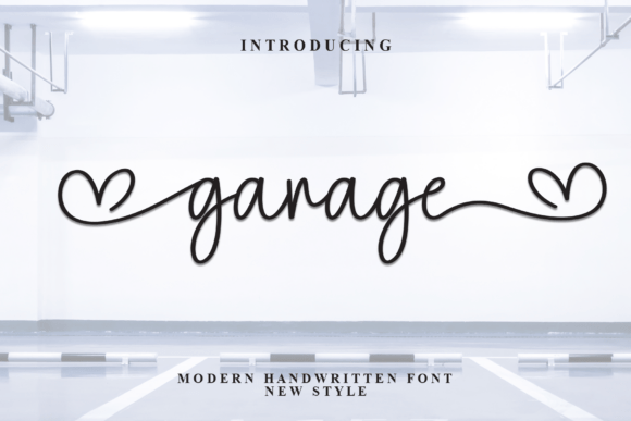 Garage: A Script Font for Modern Web Design