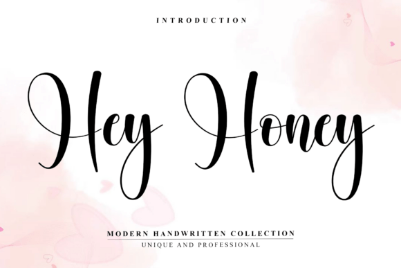Hey Honey: A Font That Breathes Life into Your Handmade Creations