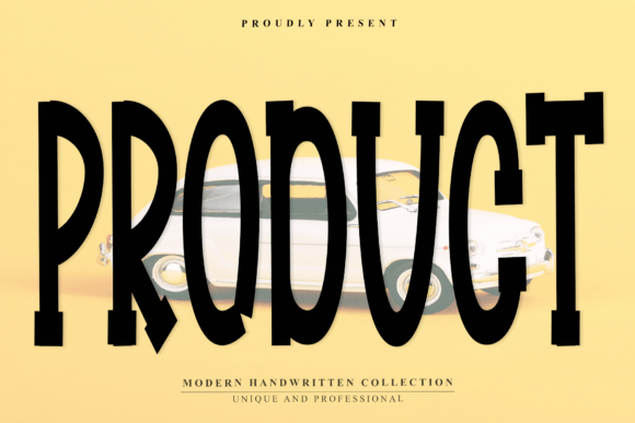 Product Font: A Versatile Script for Every Craft Project