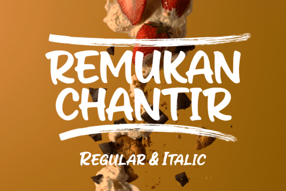 Remukan Chantir: A Handwritten Font for Editorial Design