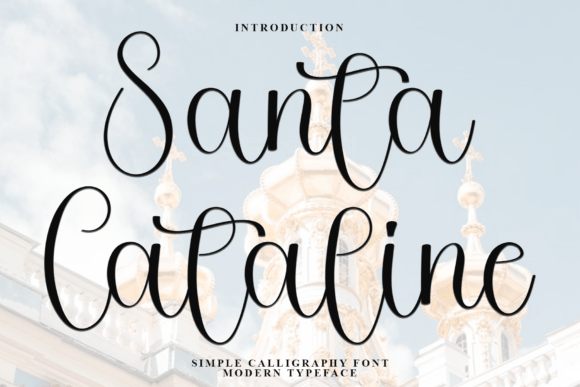 Santa Cataline: A Festive Script Font for Web Design