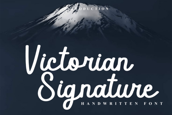 Victorian Signature: A Timeless Script Font for Modern Web Design