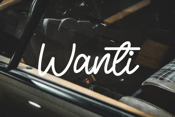 Wanti: A Font That Works for Every Brand